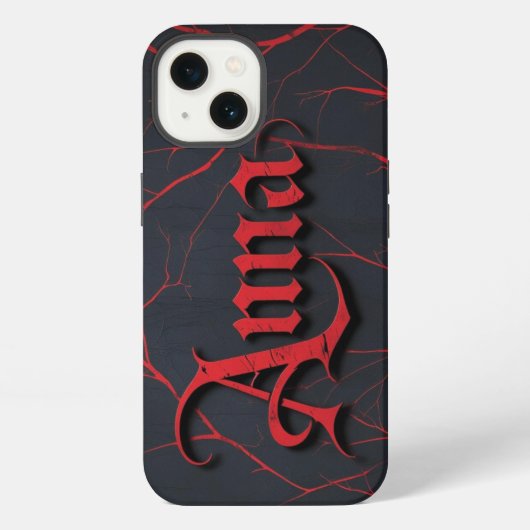ゴシックのアンナ iPhoneケース (裏面)