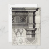 ゴシックのエンタブラチュア ポストカード (正面/裏面)