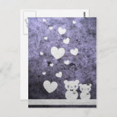 ゴシックのクマの愛 – はがき (正面/裏面)