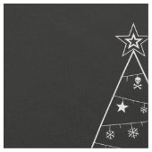 +{ゴシックのクリスマスツリー}+ ファブリック (クローズアップ)