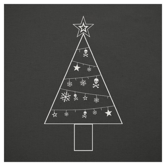 +{ゴシックのクリスマスツリー}+ ファブリック (見本)