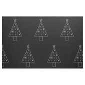 +{ゴシックのクリスマスツリー}+ ファブリック (ファットクウォーター)