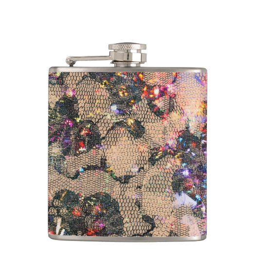 ゴシックのレースのバラ フラスク (正面)