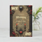 ゴシックのロマンス：隠された情熱。 招待状 (スタンド正面)