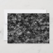 ゴシックの人魚 | 暗いクール反乱軍の卒業式インビタ 招待状 (裏面)