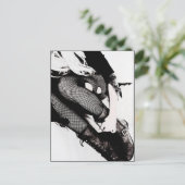 ゴシックの女の子の郵便はがき ポストカード (スタンド正面)