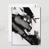 ゴシックの女の子の郵便はがき ポストカード (正面/裏面)