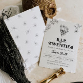ゴシックの愛30th誕生日招待状, RIP 20's 招待状