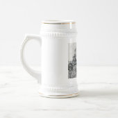 ゴシックの戦士、野蛮騎士、ファンタジー ビールジョッキ (左)