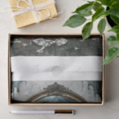 ゴシックの来呪われた人形が鏡から 薄葉紙 (ギフト)