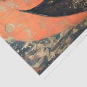 ゴシックの結婚スケルトンマーメイドスカルのデコパージュ 薄葉紙 (詳細)