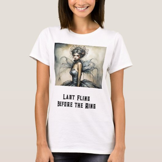 ゴシックの花嫁 Tシャツ (正面)