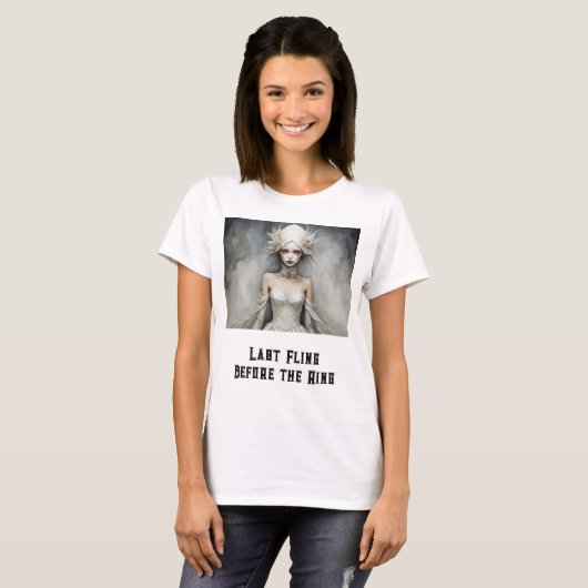 ゴシックの花嫁 Tシャツ (正面フル)