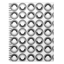 ゴシックの虹の螺線形ノート