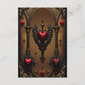 ゴシックの闇の影に永遠の愛を。 エンクロージャーカード (裏面)