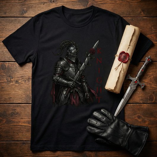 ゴシックの騎士 ブラッディ・ローズの闇なる幻想 Tシャツ