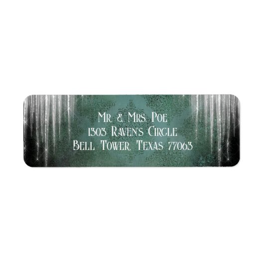 ゴシックアイスコーアクアグリーンダマスク ラベル (正面)