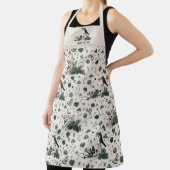 ゴシックアイボリー花嫁またはダイフローラスカル結婚ズ エプロン (インサイチュ)