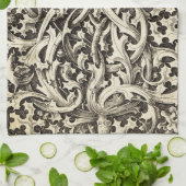 ゴシックアザミ キッチンタオル (折り畳み)