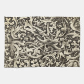 ゴシックアザミ キッチンタオル (横)