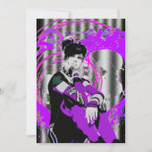 ゴシックアニススウィート16 招待状 (正面)