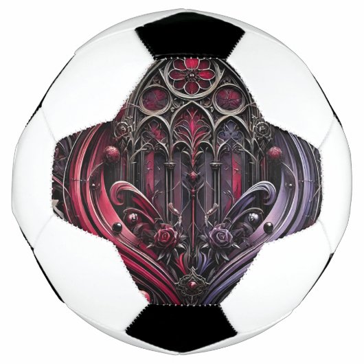 ゴシックアーチのカスタムサッカーボール サッカーボール (正面)