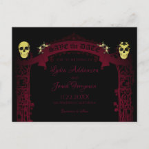 ゴシックアーチトレリスとスカル結婚ズ