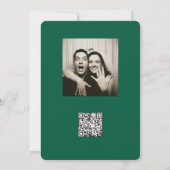 ゴシックアートの古画を使った結婚式のSave the Date 招待状 (裏面)