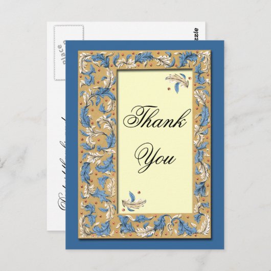 ゴシックアート オーダーメイド サンクス ポストカード (正面/裏面)