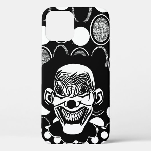 ゴシックイブドモンスター不気味なピエロ怖いサーカスアート Case-Mate iPhoneケース (裏面)