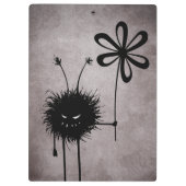 ゴシックイマナギフラワーバグ怖いカッコいい クリップボード (裏面)