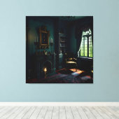 ゴシックインサイドマンション1 キャンバスプリント (インサイチュ (ウッドフロア))