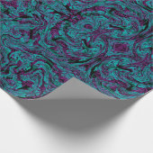ゴシックインスパイアモダンスタイル流体アート ラッピングペーパー (角)