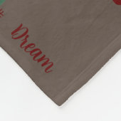 ゴシックインディアンヘアドレ芸術：強さパワー，30x40- フリースブランケット (角)