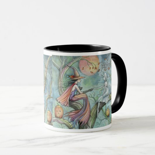 ゴシックウィッチ幽霊ハロウィーンマグ マグカップ (正面右)