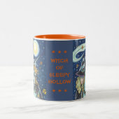 ゴシックウィッチ眠い中空ヘッドレスホースマンマグ ツートーンマグカップ (中央)