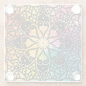 ゴシックウィンドレインボープライド ガラスコースター (裏面)