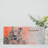 ゴシックウォリアーズ、黒、白、赤 招待状 (スタンド正面)