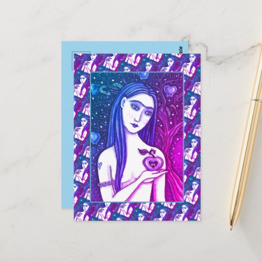 ゴシックエバ,エデンのダークサイド, APPLE & SERPENT ポストカード (正面/裏面インサイチュ)