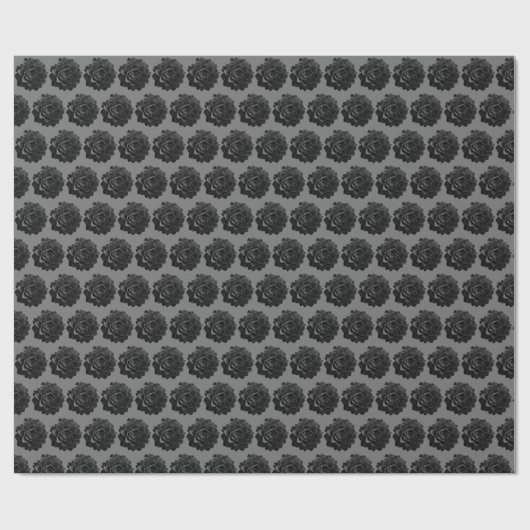 ゴシックエレガントフローラ ラッピングペーパー (フラット)