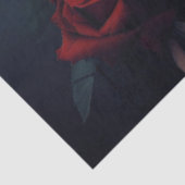 ゴシックエレガントレディーレッドローズ 薄葉紙 (詳細)