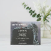 ゴシックエンジェルトンブストンイン墓地ハローウィンパーティ 招待状 (スタンド正面)