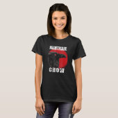ゴシックオカルトクロホラー悪夢ハロウィーン Tシャツ (正面フル)