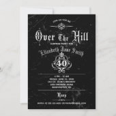 ゴシックオグランジーバーザヒルパーティの招待状 招待状 (正面)