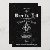 ゴシックオグランジーバーザヒルパーティの招待状 招待状 (正面/裏面)