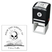 ゴシックカスタムスカル書 セルフインキングスタンプ (インサイチュ)