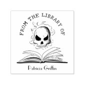 ゴシックカスタムスカル書 セルフインキングスタンプ (デザイン)