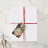 ゴシックカップルゾンビハロウィン結婚ズ ギフトタグ (より糸付き)