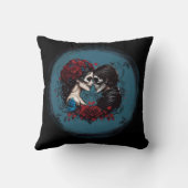 ゴシックカップル愛好家バレンタインデー クッション (裏面)