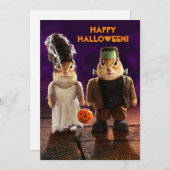 ゴシックカップル 招待状 (正面/裏面)